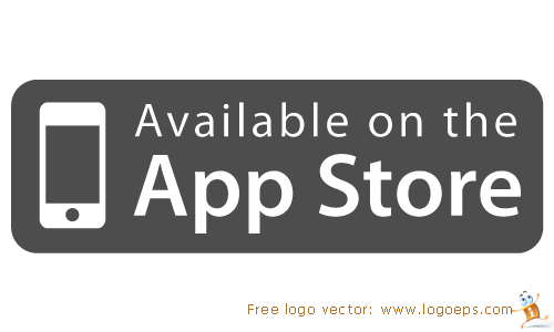Available on the app store logo vector Available on the app store logo vector
