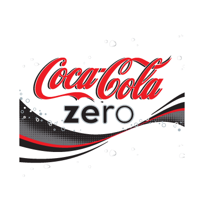 Coca Cola Zero logo vector