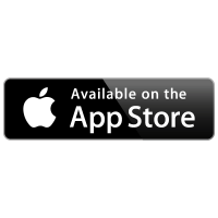 Available on the App Store badge vector preview