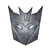Decepticon from Transformers logo vector