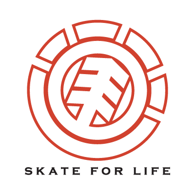 Element Skate For Life logo vector