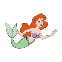 The Little Mermaid vector