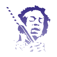 Jimi hendrix vector
