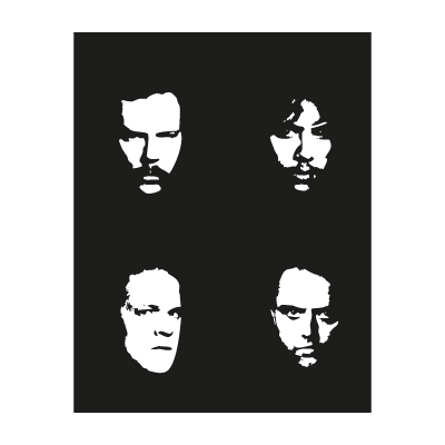 Metallica faces vector