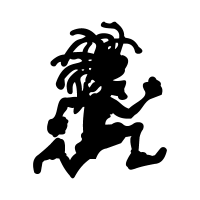 Rastaman reggae vector logo