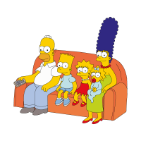 The Simpsons Family vector