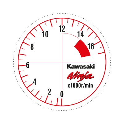 Zx-6r Ninja vector logo