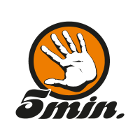 Banda 5 minutos vector logo