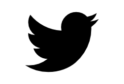 Twitter black shape Twitter black shape