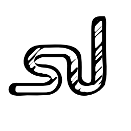 Stumbleupon sketched logo Stumbleupon sketched logo