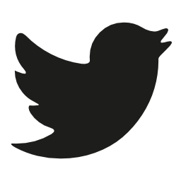 Twitter black shape Twitter black shape