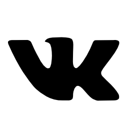 Vk logo of social network Vk logo of social network