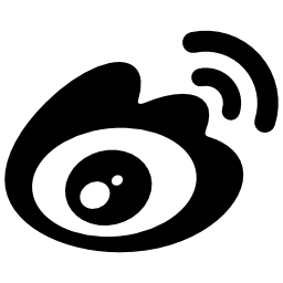 Weibo social logo Weibo social logo