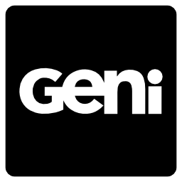 Geni social logo Geni social logo