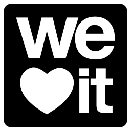 Weheartit logo Weheartit logo