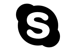 Skype logo Skype logo