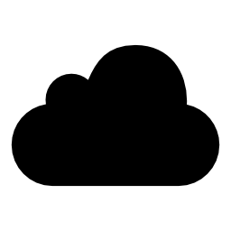 Mobileme logo of black cloud Mobileme logo of black cloud
