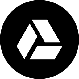 Social googledrive symbol Social googledrive symbol