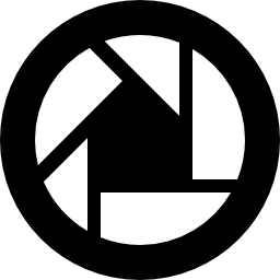 Social picassa in a circle Logo Social picassa in a circle Logo