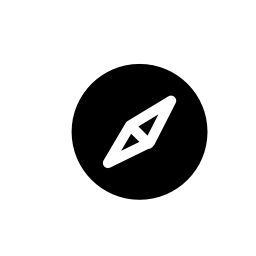 Safari compass logo, IOS 7 interface symbol Safari compass logo, IOS 7 interface symbol