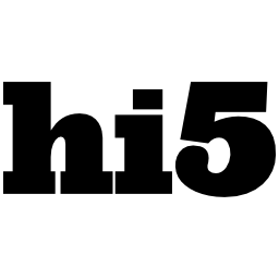 Hi5 social logo Hi5 social logo