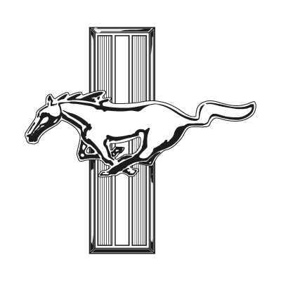 Ford mustang logo vector graphics #3